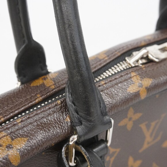 Louis Vuitton Porte-Document Voyage M40225 Brown/Black Men's Bag P1819530 - Picture 11 of 16